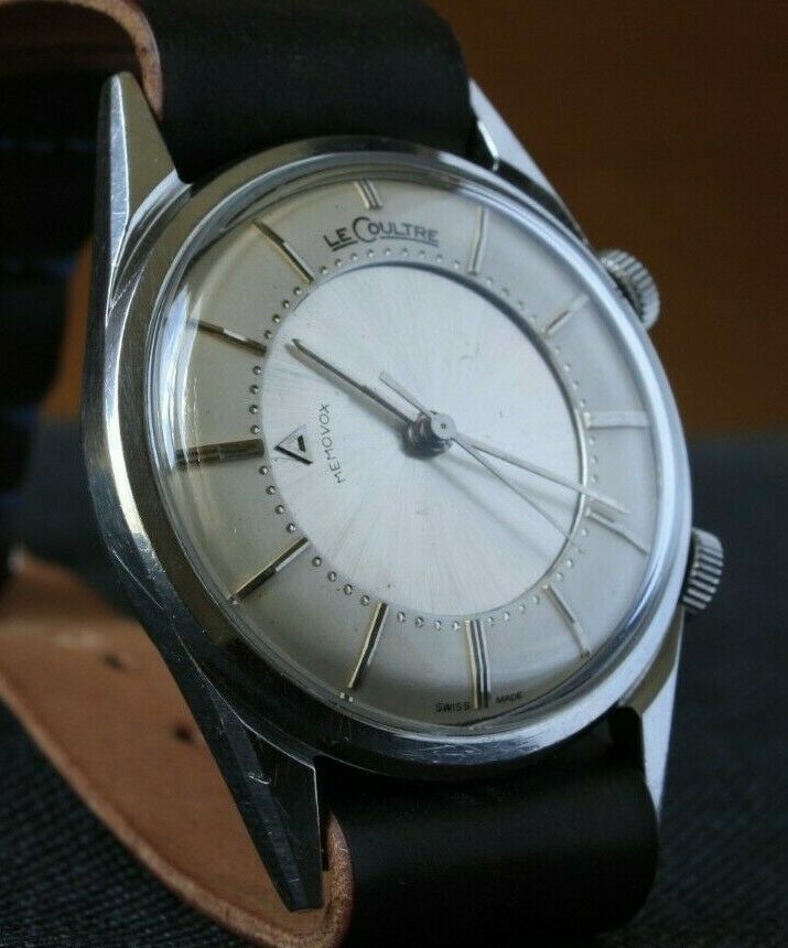 LeCoultre Memovox 2404 K814 1959 Stainless Steel Vintage Watch