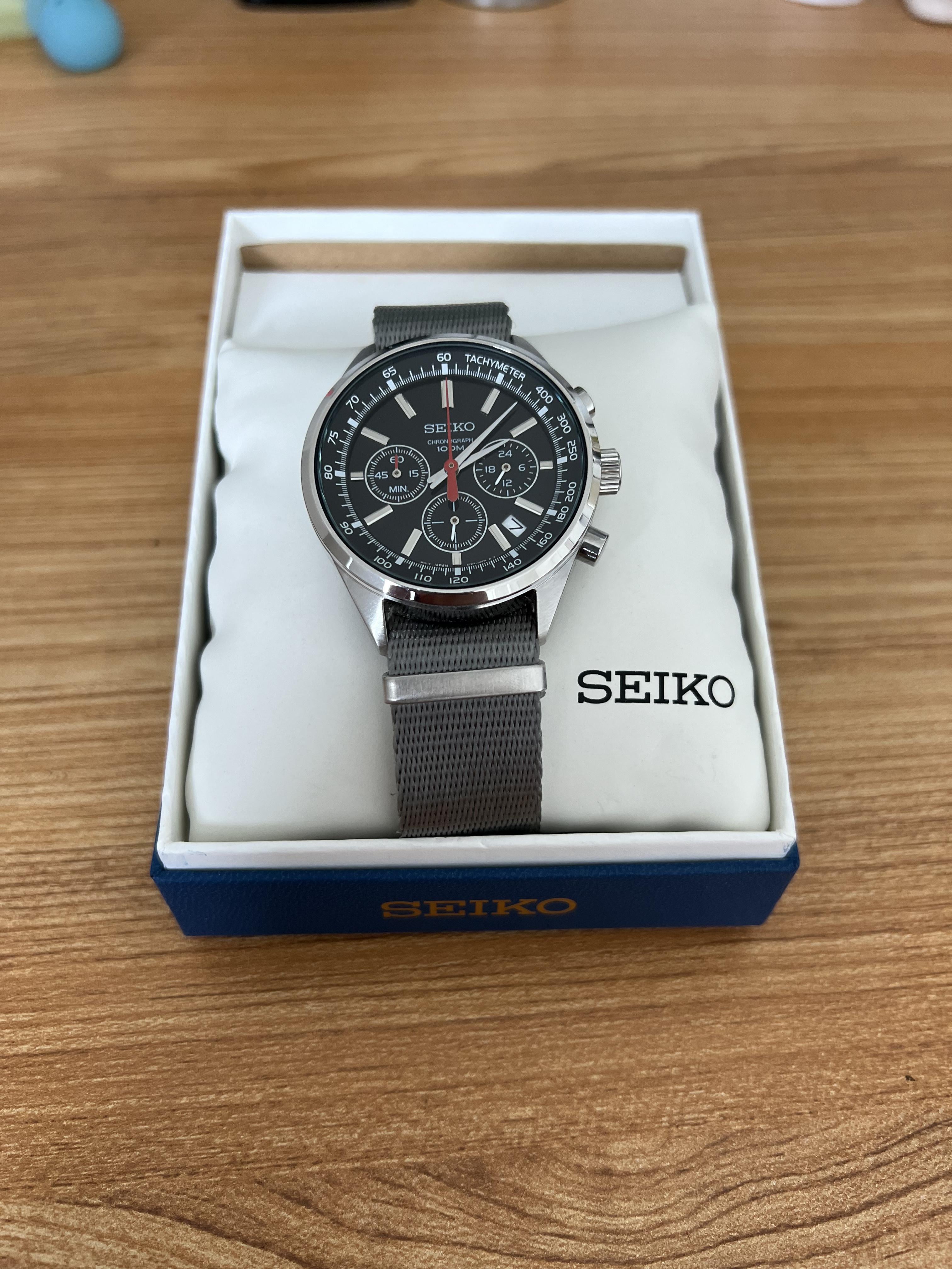 WTS] Seiko Chronograph 6T63-00B0 Black Dial 41mm | WatchCharts