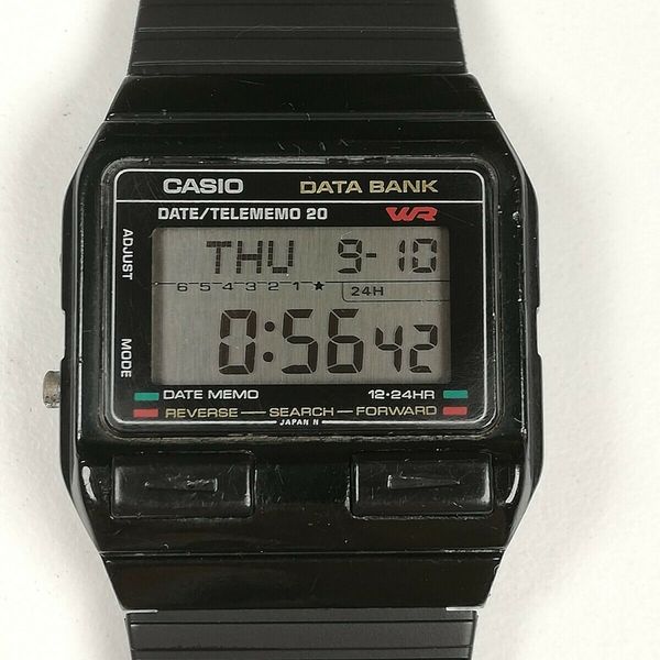 【CASIO】DB-25 DATABANK 1987年 電池交換済み Vintage Watch Casio DB 25 - YouTube