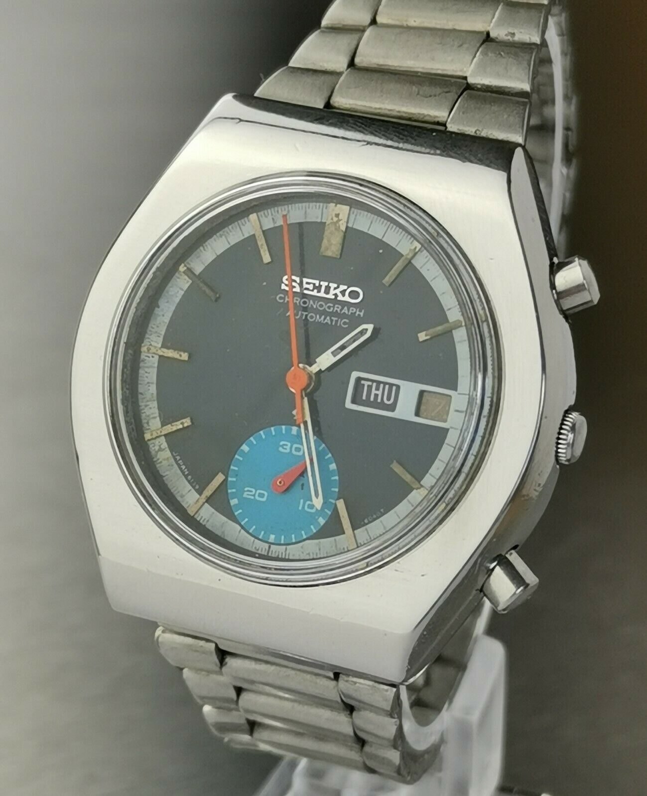 Seiko 6139 8020 BLUE DIAL FROM MARCH '77 | WatchCharts