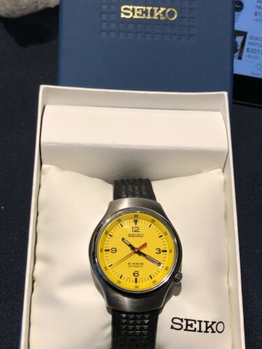 SEIKO S-WAVE イエロー 腕時計 S-WAVE，キネテイック他逆輸入モデルご紹介ページ