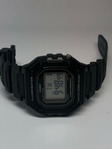 casio digital watch 50m water resistant