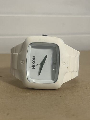 Nixon rubber player clearance white