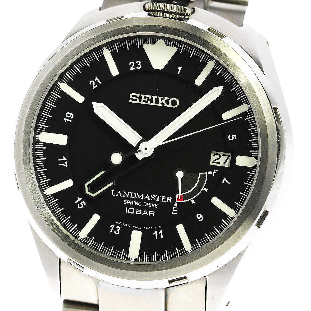 SEIKO Seiko Prospex Landmaster GMT Power Reserve Date SBDB005