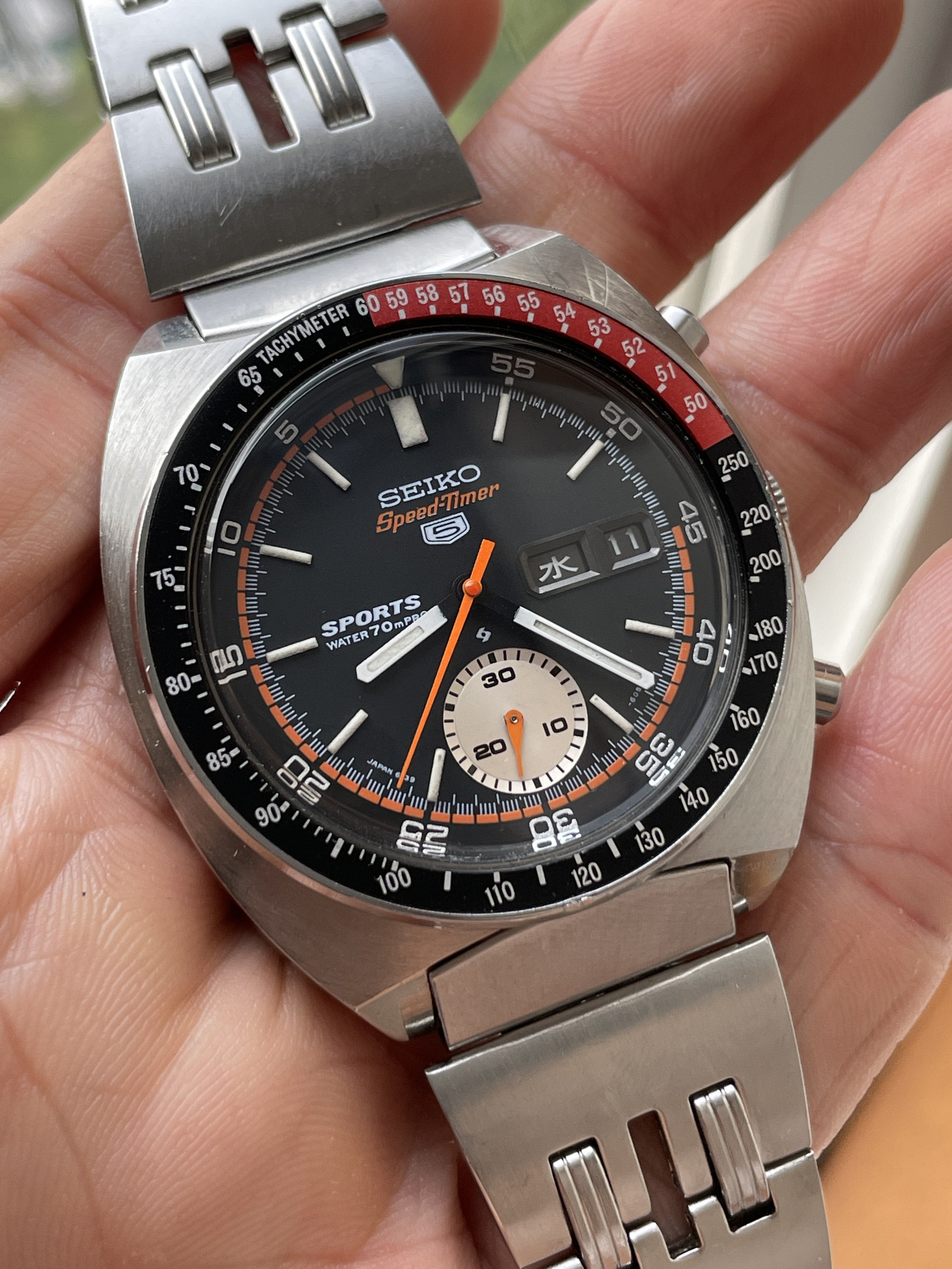Seiko 6139-6030 “Coke” 5 Sports Speedtimer | WatchCharts Marketplace