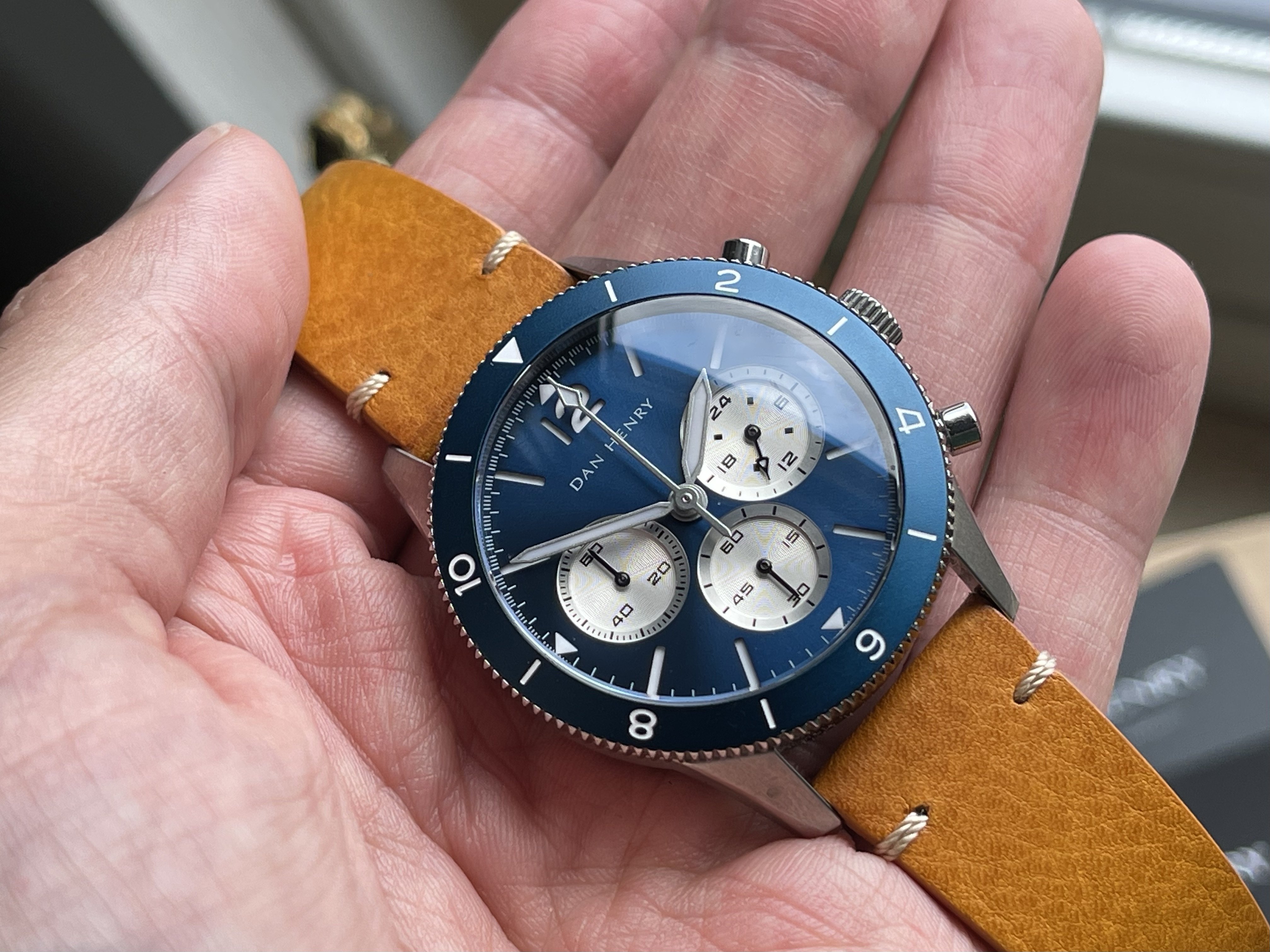 Dan henry pilot clearance chronograph