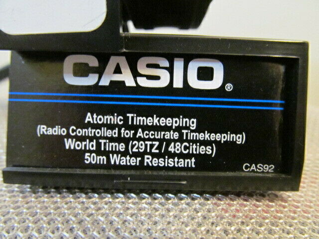 Casio Waveceptor Atomic World Time Watch WV58A-1AV
