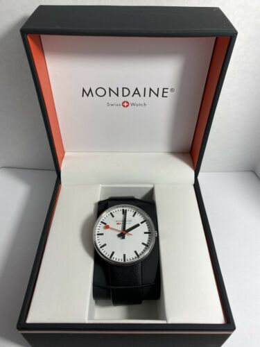 mondaine giant backlight quartz watch