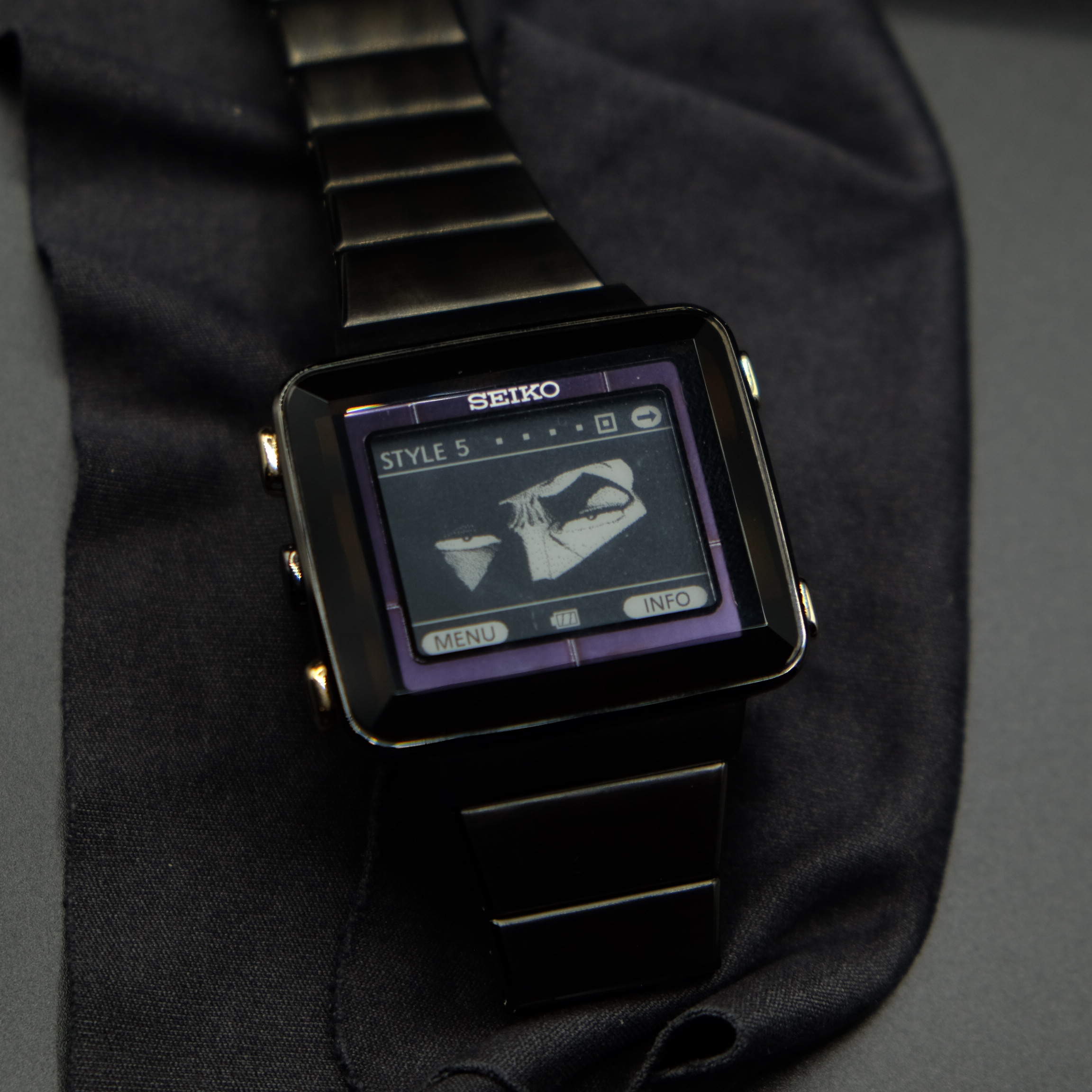 Limited Edition Seiko Spirit Golgo 13 Digital Watch S771-0AA0 