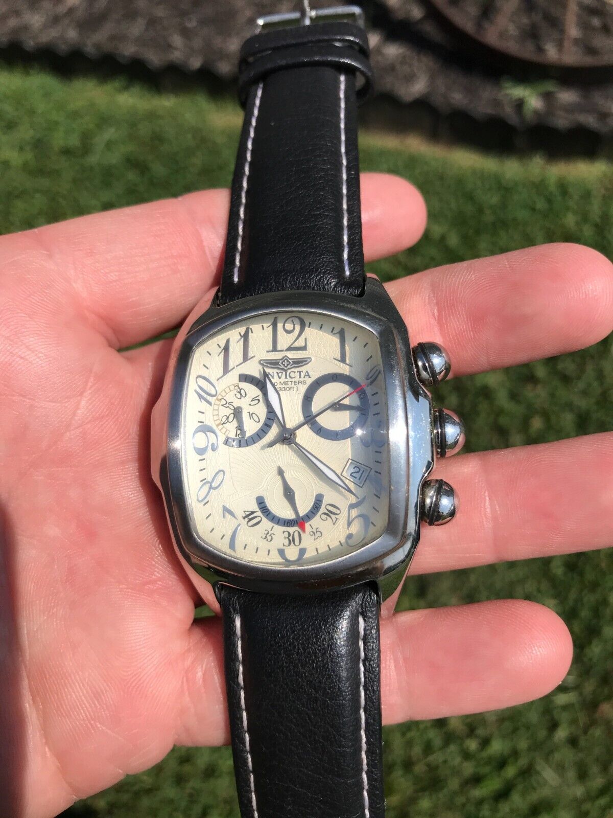 Invicta Lupah Dragon 2093 Swiss ETA Quartz Chronograph Wrist Watch