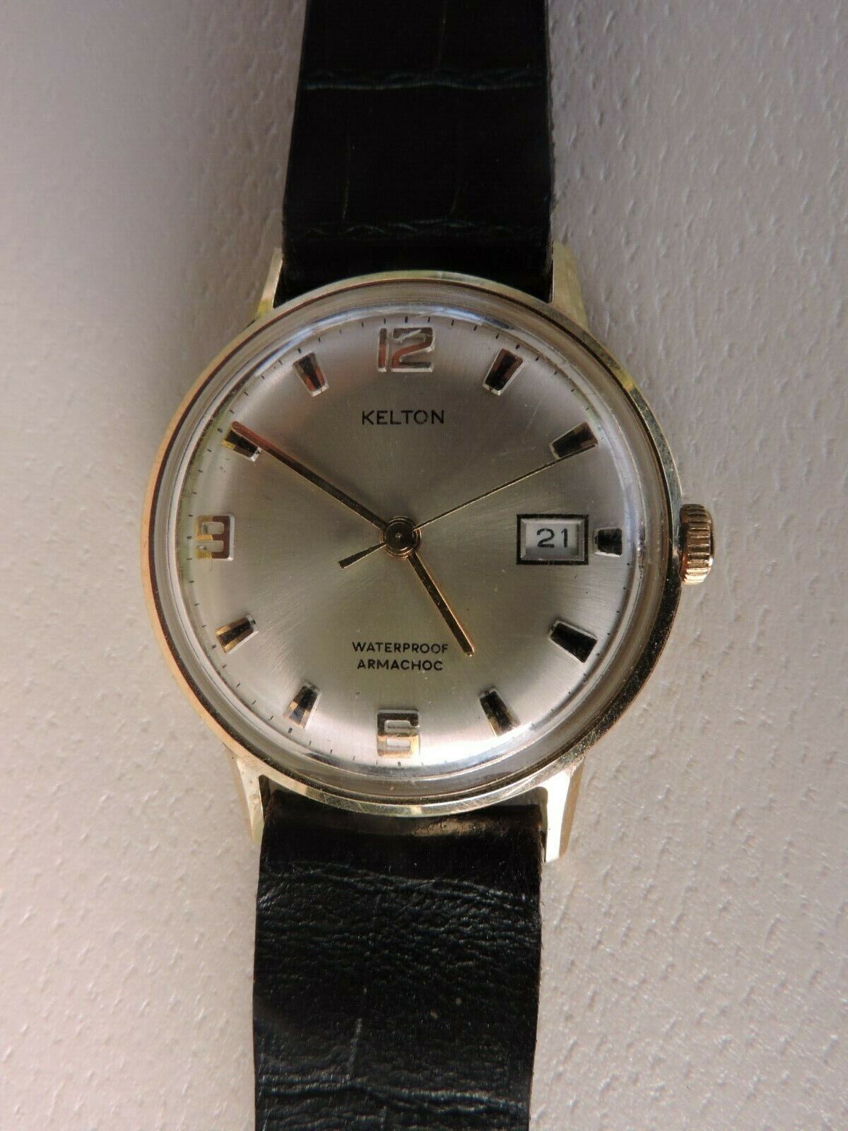 ancienne montre bracelet kelton montre vintage boitier plaque or