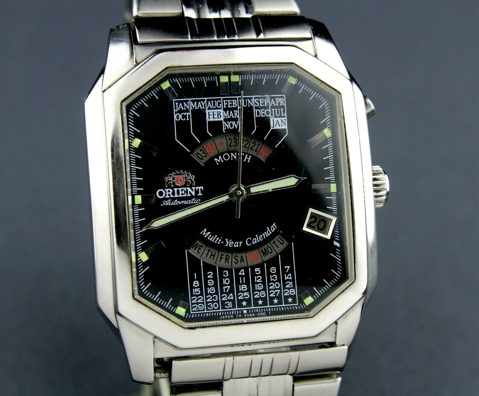 ORIENT AUTOMATIC EUAA-CO Multi-Year Calendar 21 Jewels Black