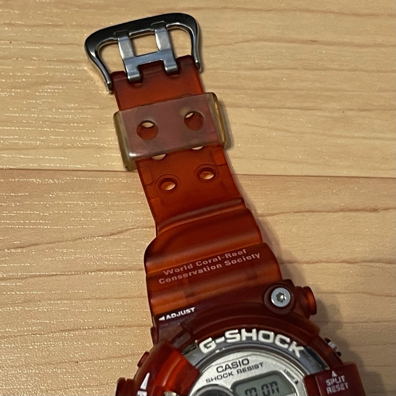 WTS] Casio G-Shock DW-8201WC-7T WCCS Frogman Red Jelly Skeleton