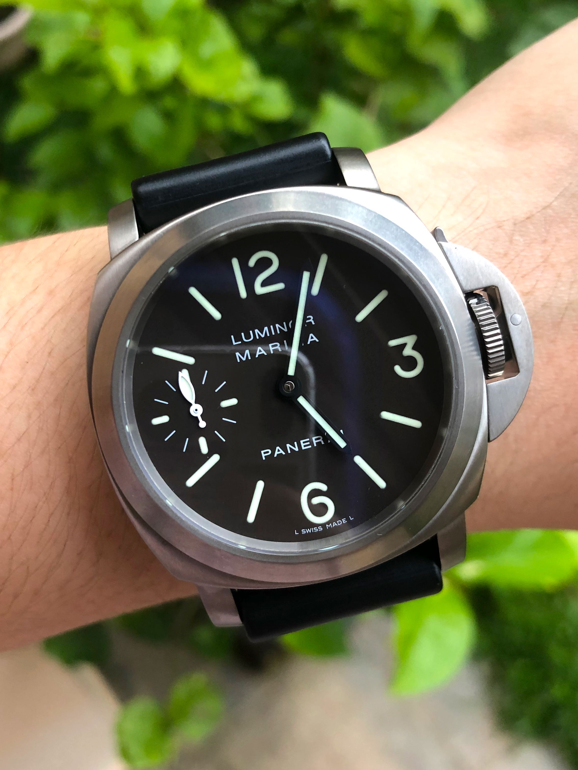 LIKE NEW Panerai Pam118 Luminor Titanium E series