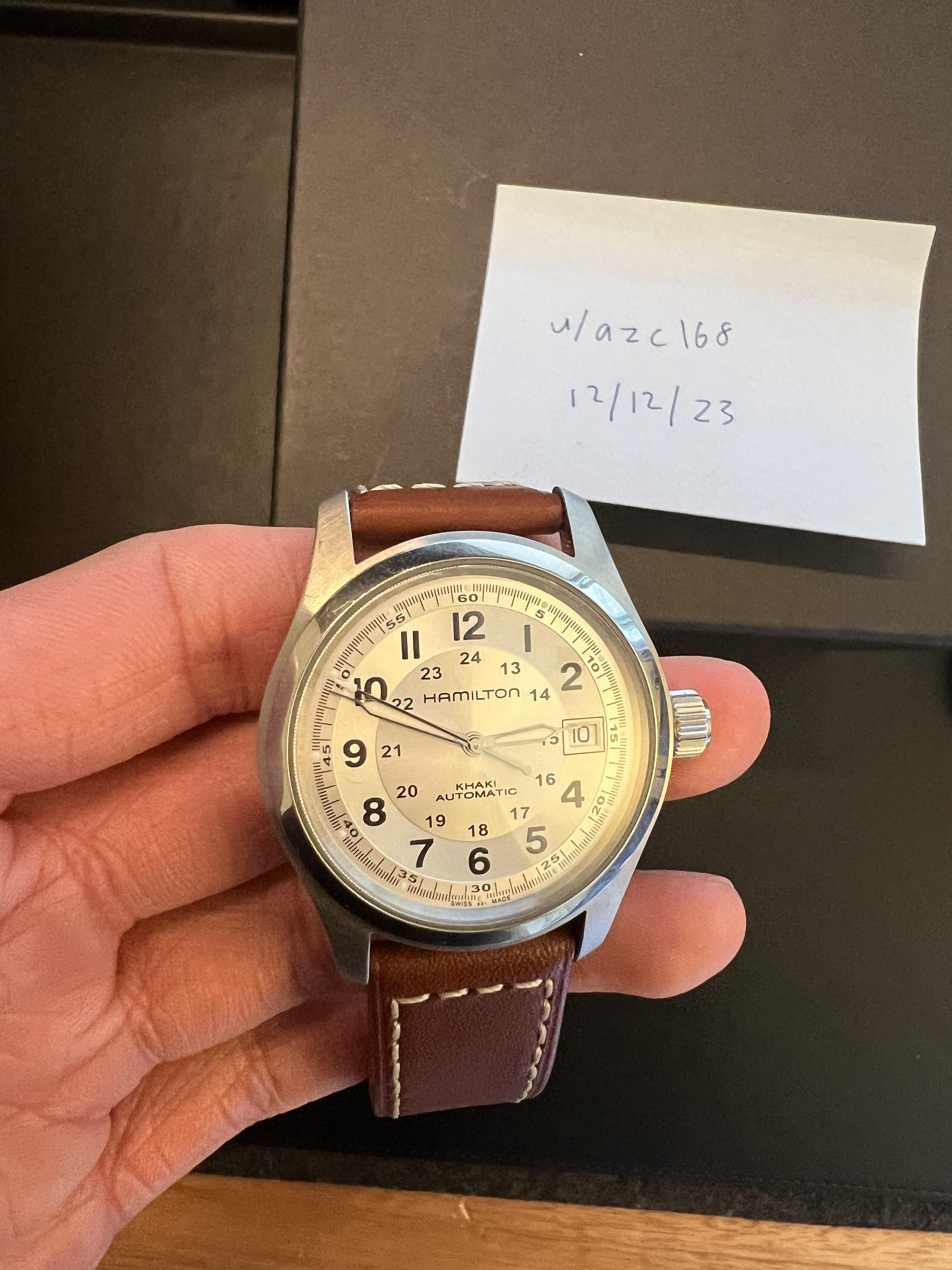 Hamilton khaki clearance h704450