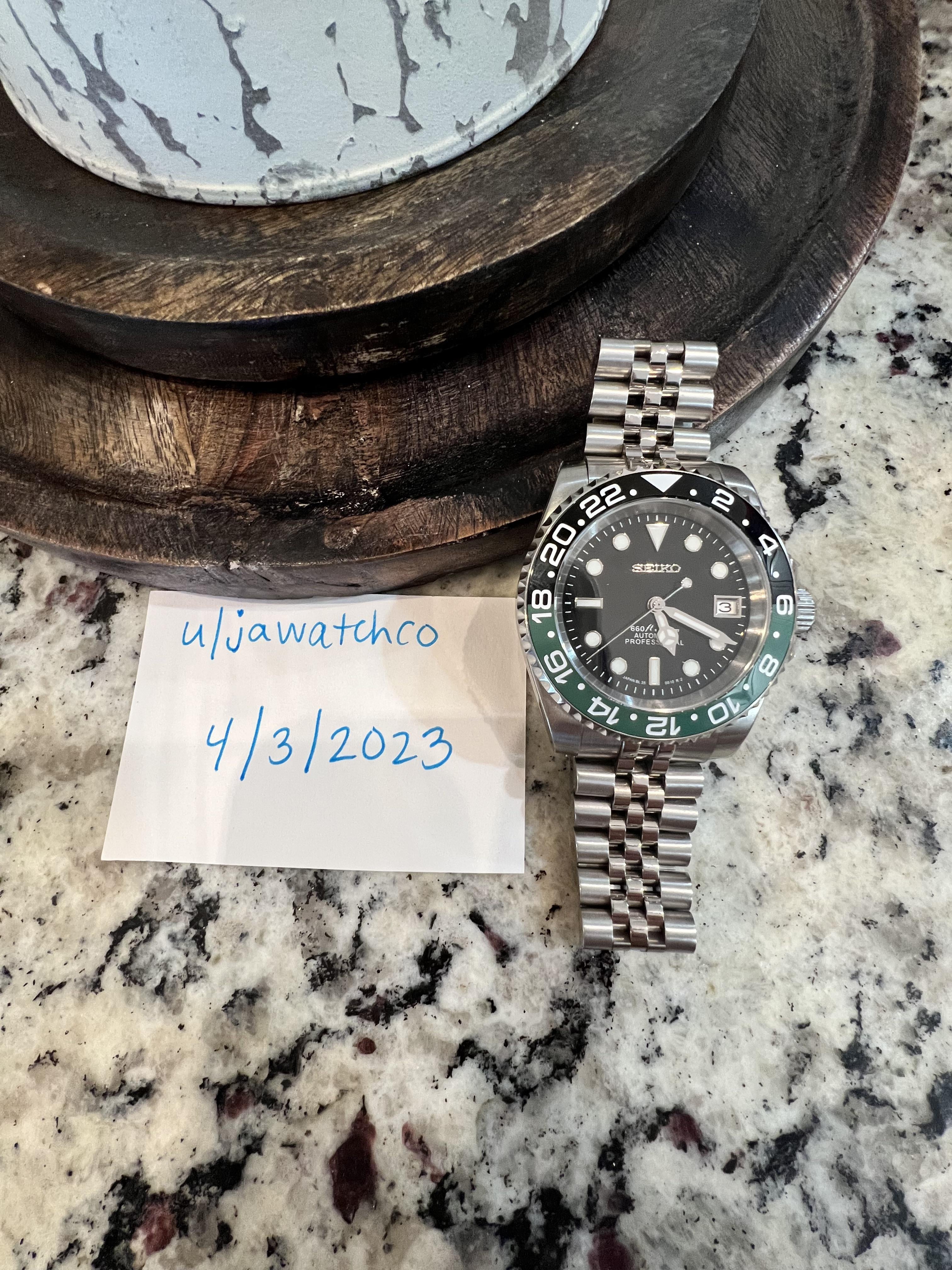 WTS] Seiko Sub Mod - Sprite! 41mm Jubilee | WatchCharts