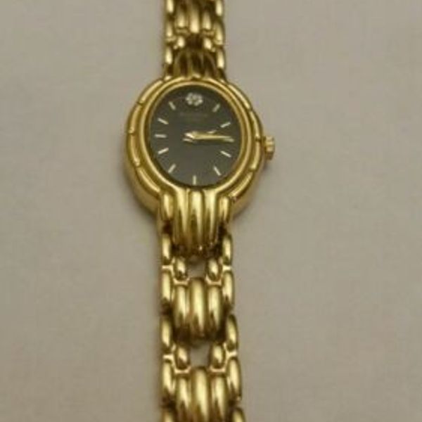 Untested Bulova Quartz T1 St. Steel Back Base Metal Bezel  display picture 3