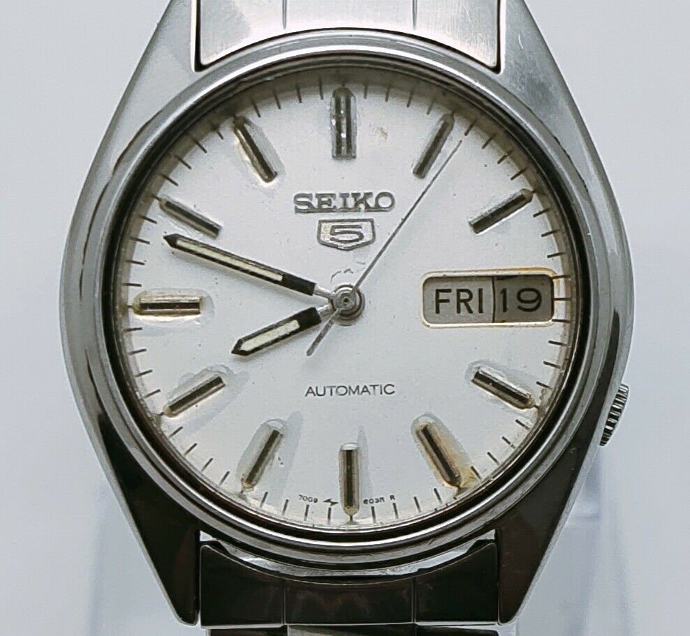 SEIKO 5 AUTOMATIC 7009-6000　【稼働品】 SEIKO 5 AUTOMATIC 7009-6000 稼働品 Vintage SEIKO 5 7009-6000