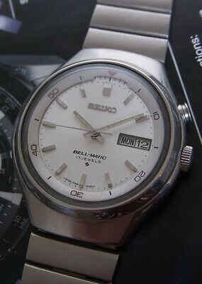 VINTAGE SEIKO BELL- MATIC MODEL 4006-6060 AUTOMATIC 17 JEWELS ALARM WATCH |  WatchCharts