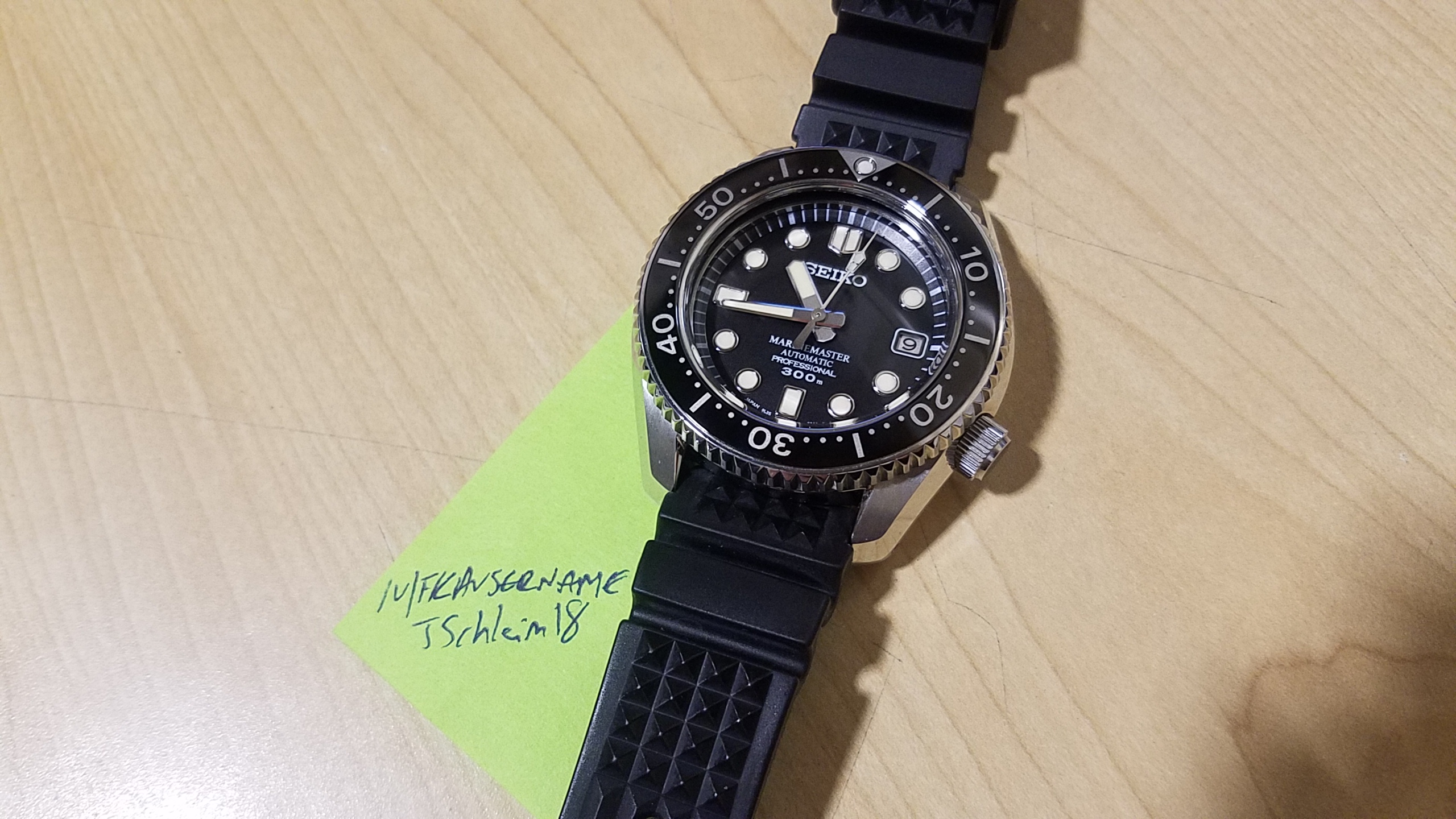 Wts Seiko Sbdx001 Mm300 Marinemaster 300 Excellent Condition Watch Only Watchcharts