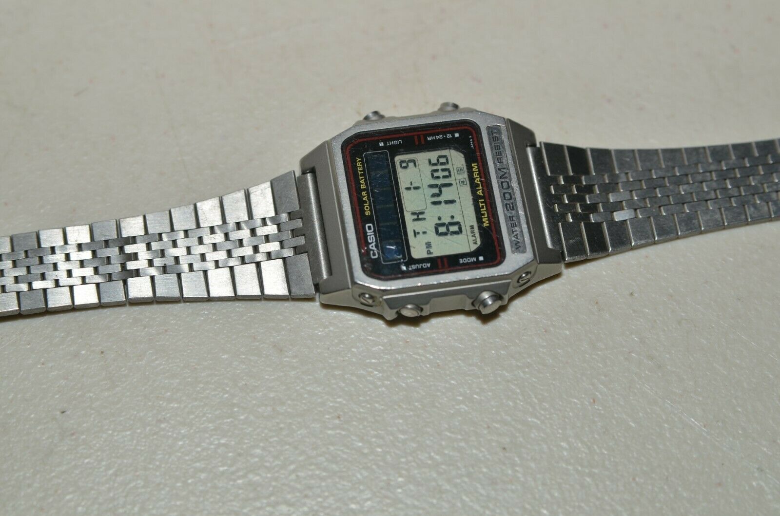 Vintage Casio DW-2000 Solar Watch Module 242 | WatchCharts