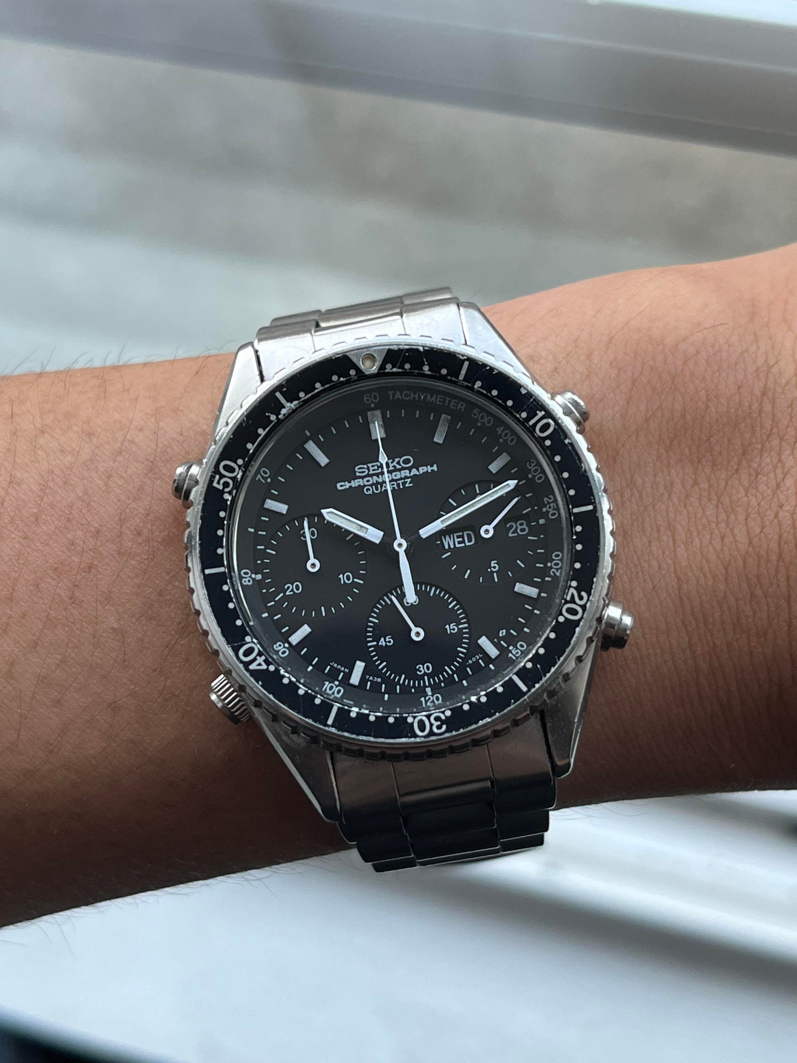 WTS Seiko Speedmaster 7A38 6040 JDM 1984 WatchCharts Marketplace