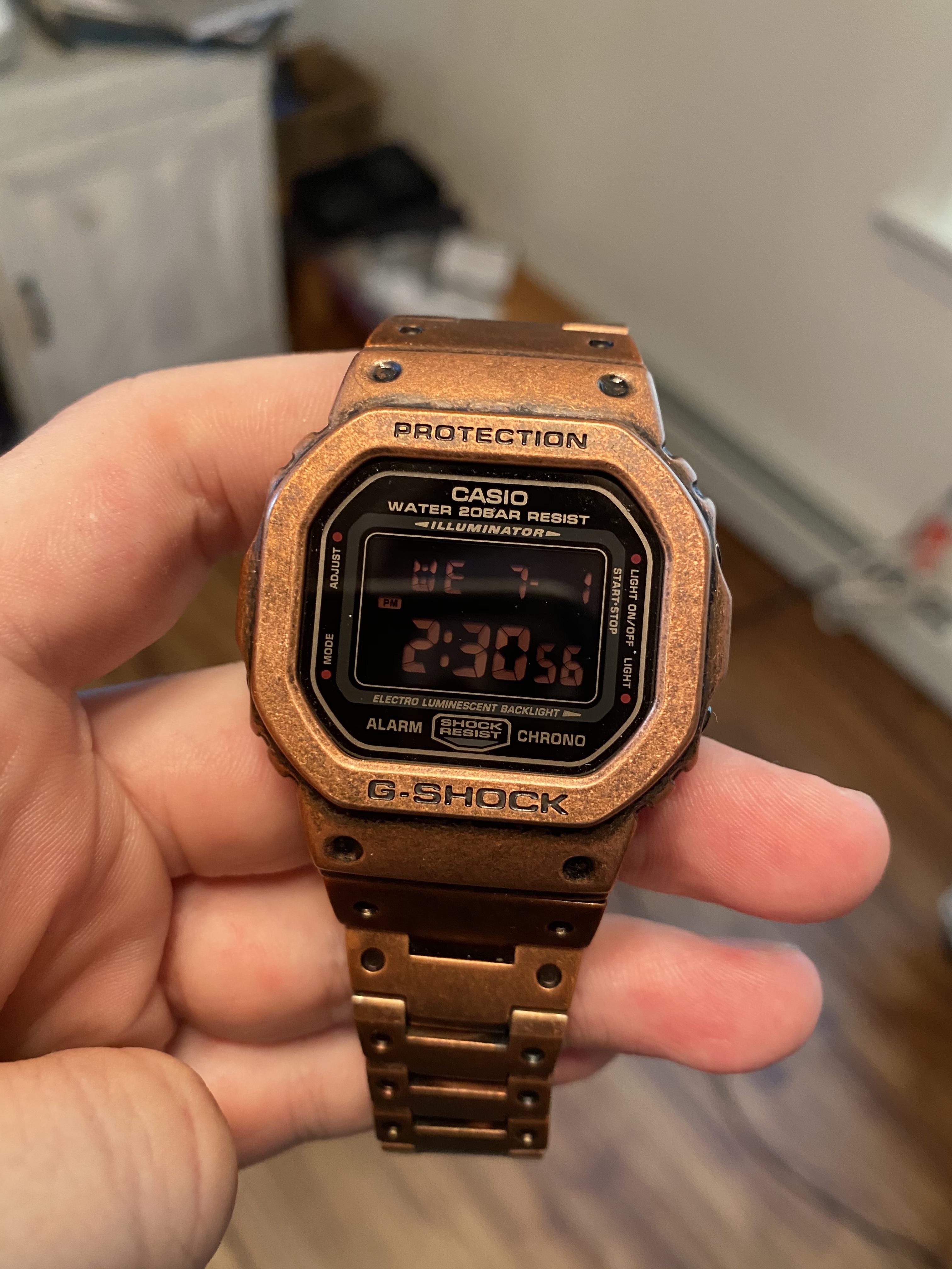 G shock bronze best sale