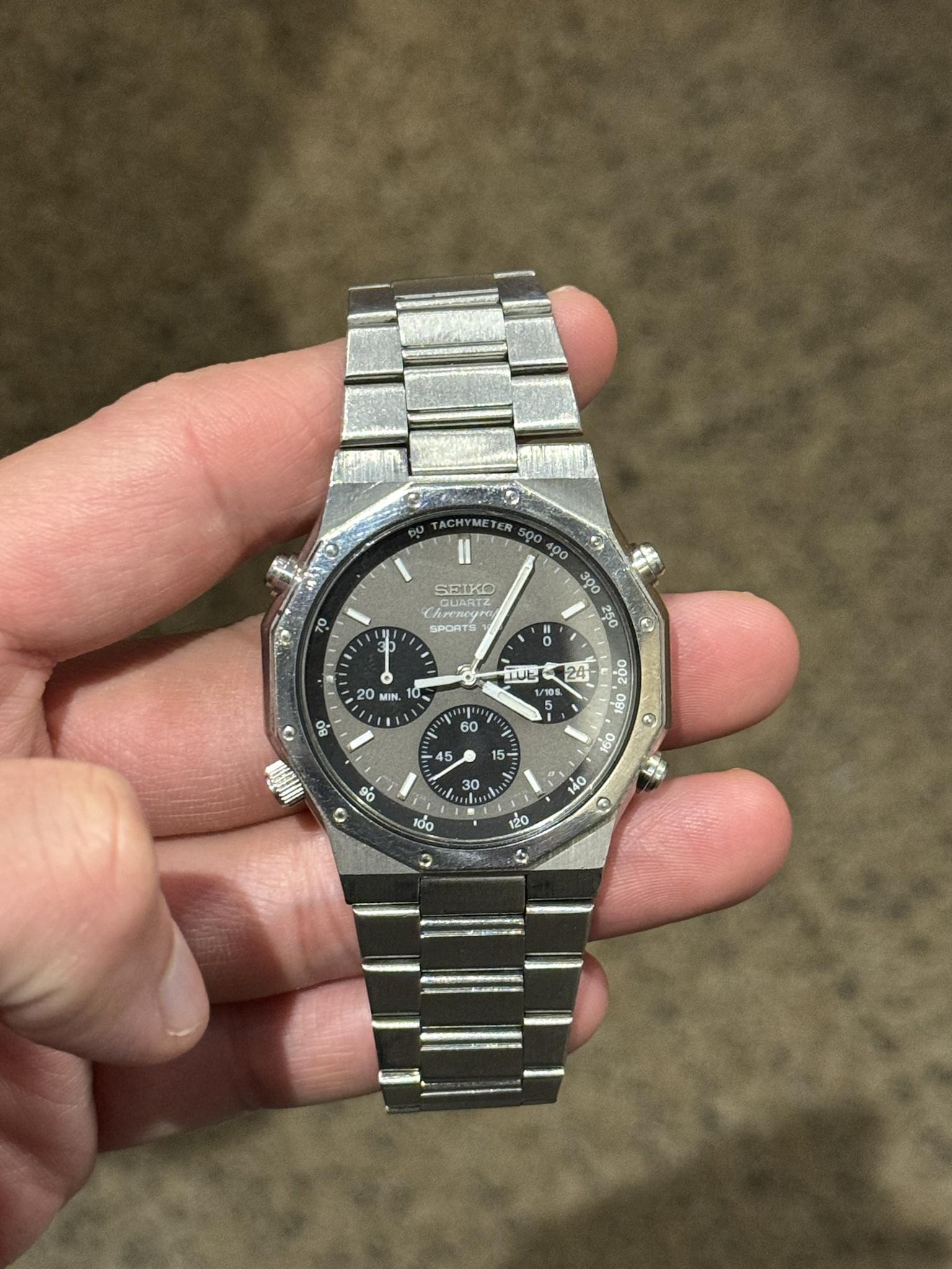 WTS] Seiko 7A38-7020 Royal Oak Chronograph Day Date | WatchCharts 