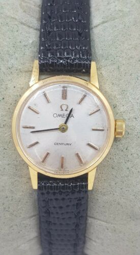 Omega Century Swiss Made Ladies Gold Plated Cocktail Watch Cal 625