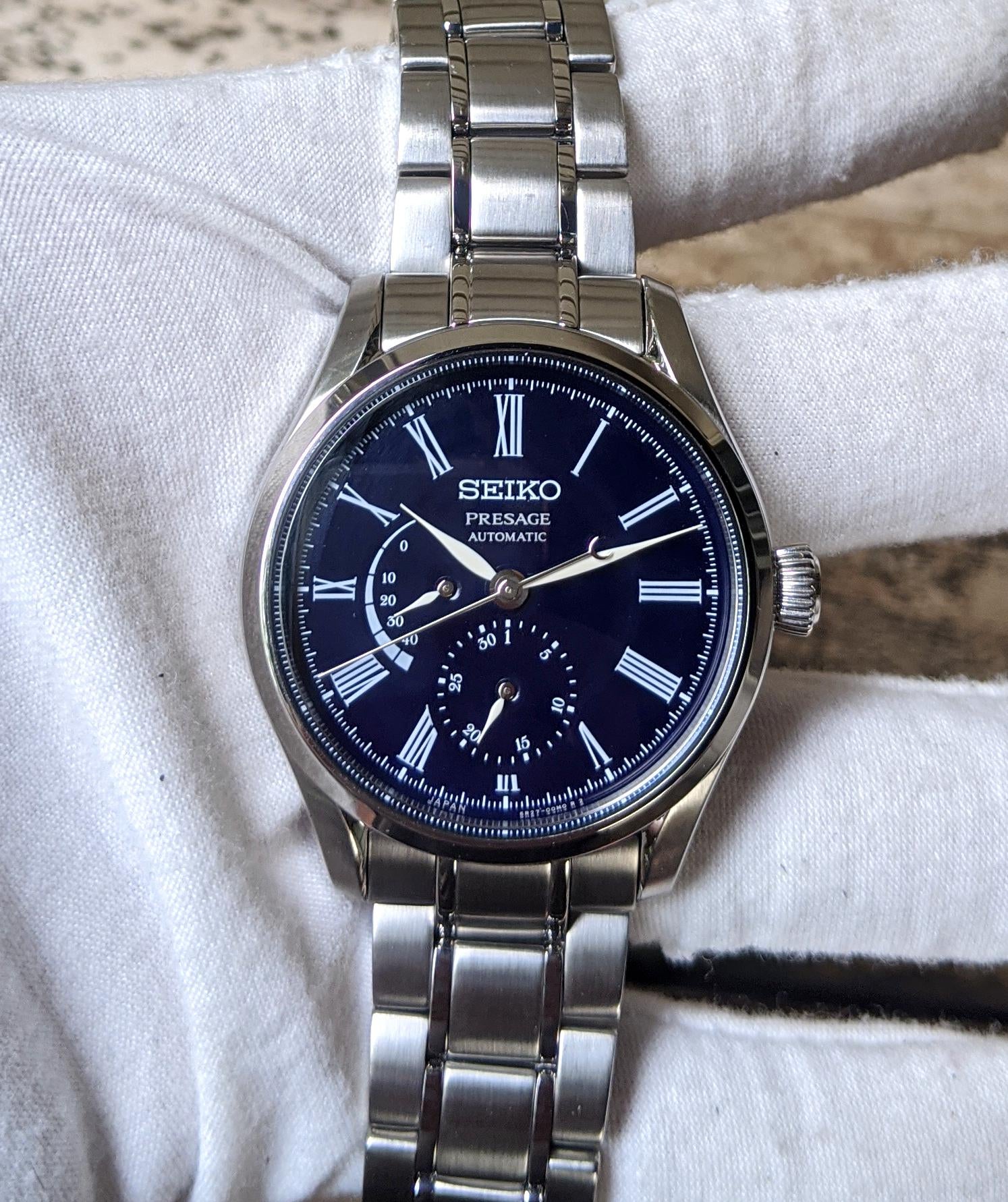 [WTS] Seiko Presage SARW047 Navy Blue Enamel Dial - 40.5mm - | WatchCharts