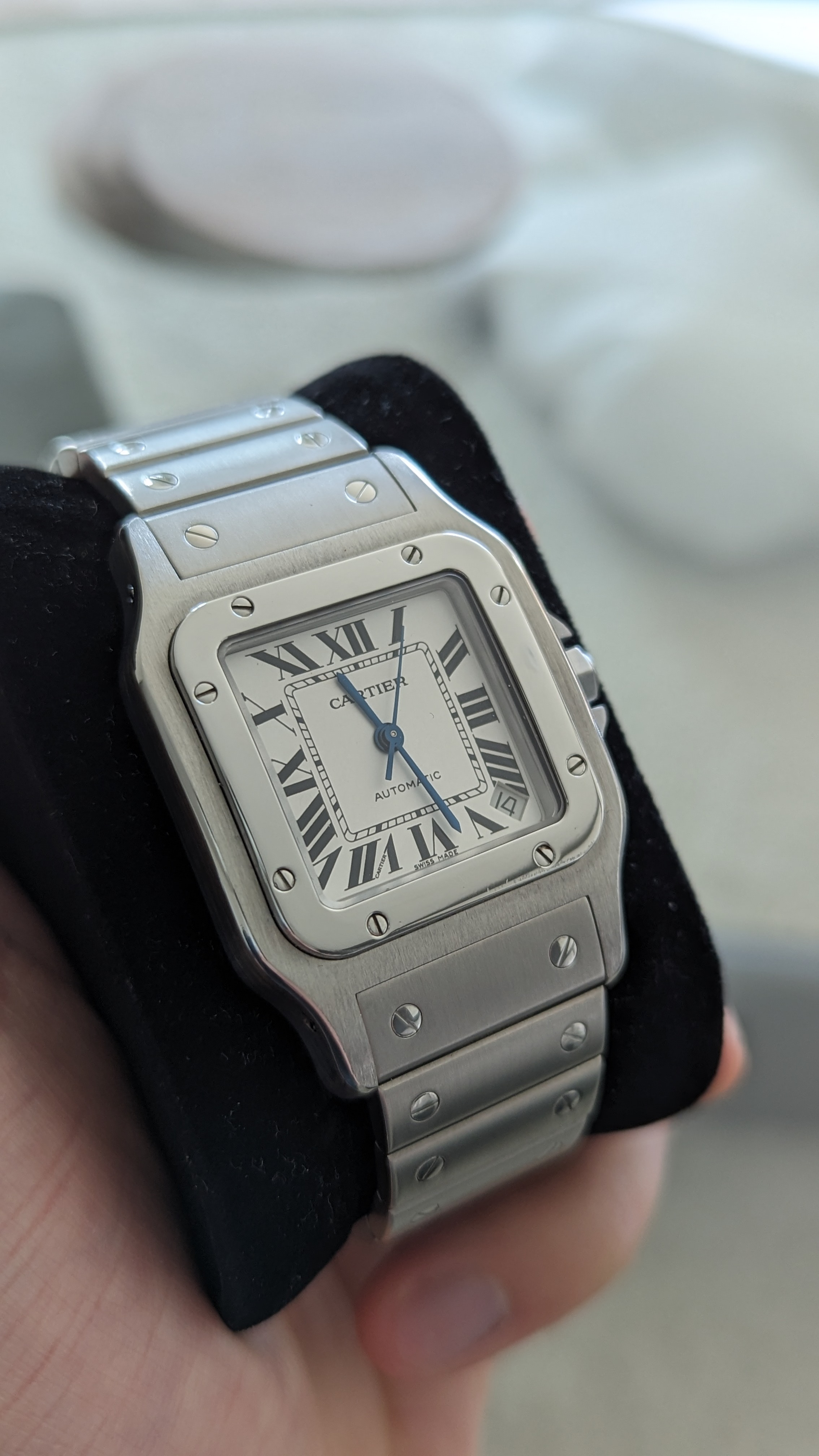 Cartier santos galbee outlet xl