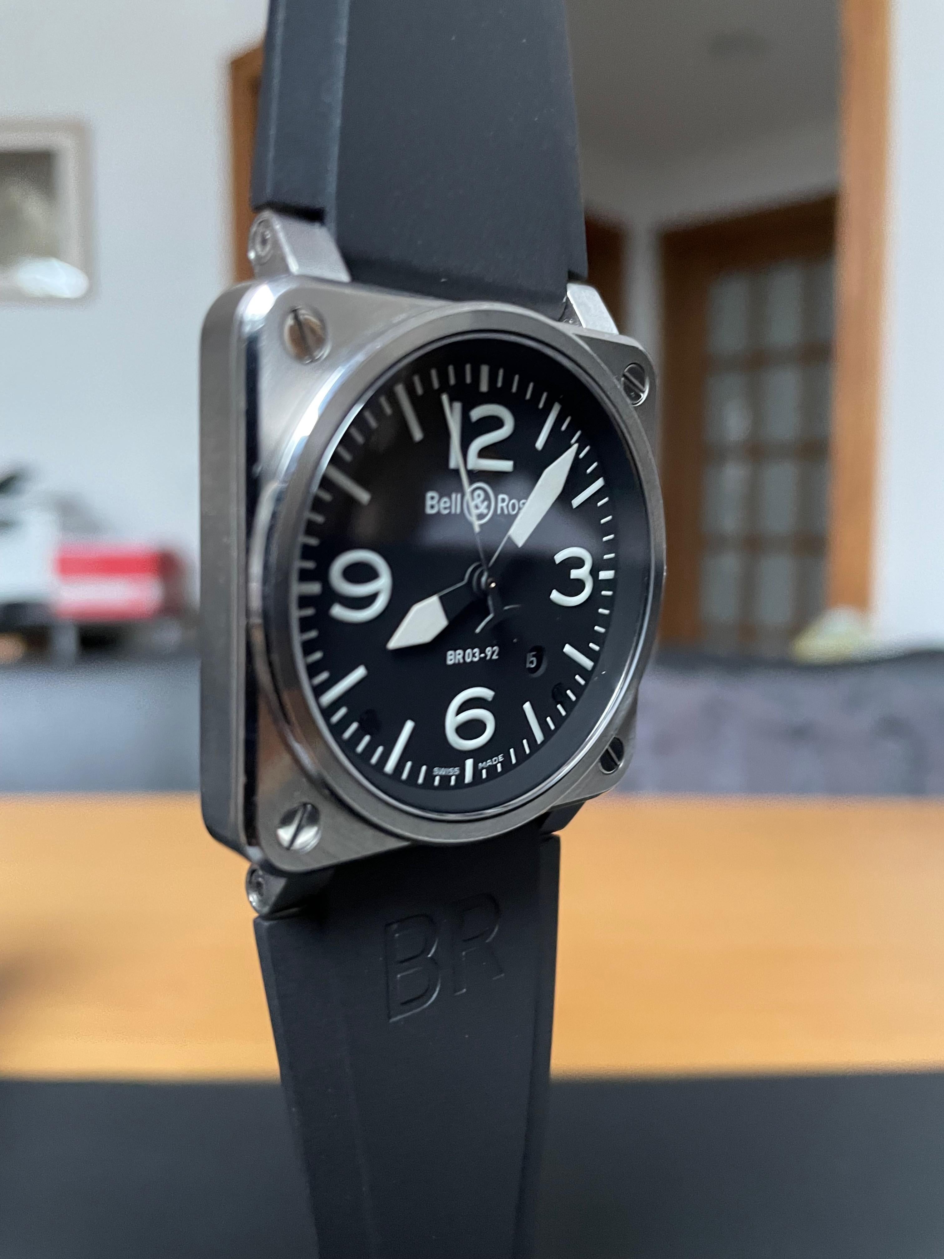 WTS] Bell u0026 Ross BR 03-92 w/ box + papers | WatchCharts Marketplace