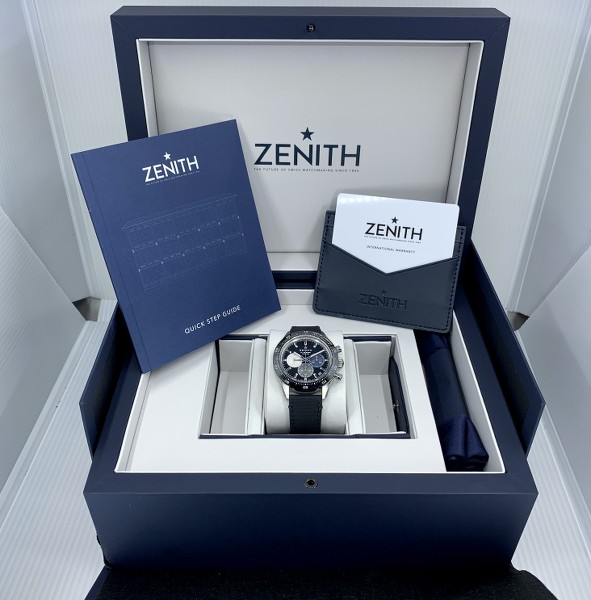 Zenith Chronomaster Sport Steel Chronograph 41mm *2022* - Inventory 3846 