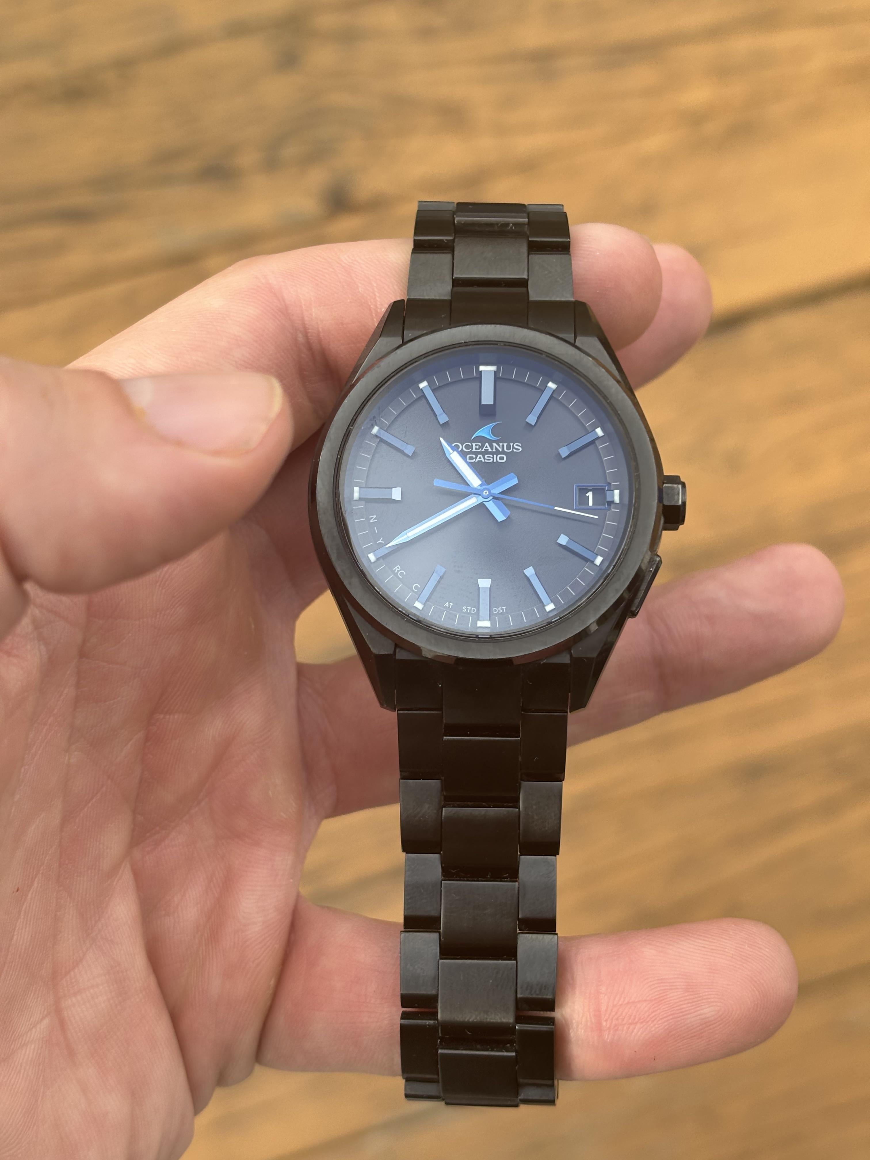 WTS] Casio Oceanus OCW-T200SB-1AJF Black | WatchCharts Marketplace