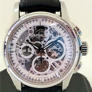 Hamilton Jazzmaster Performer Autochrono 42mm - Dial color:Blue