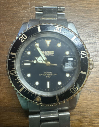 Benrus ultrasteel watch sale