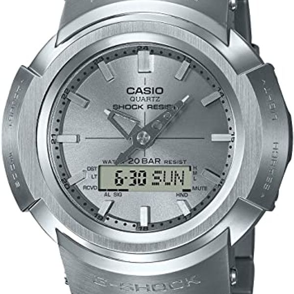 Casio Watch G-SHOCK AWM-500D-1A8JF Men's Silver | WatchCharts