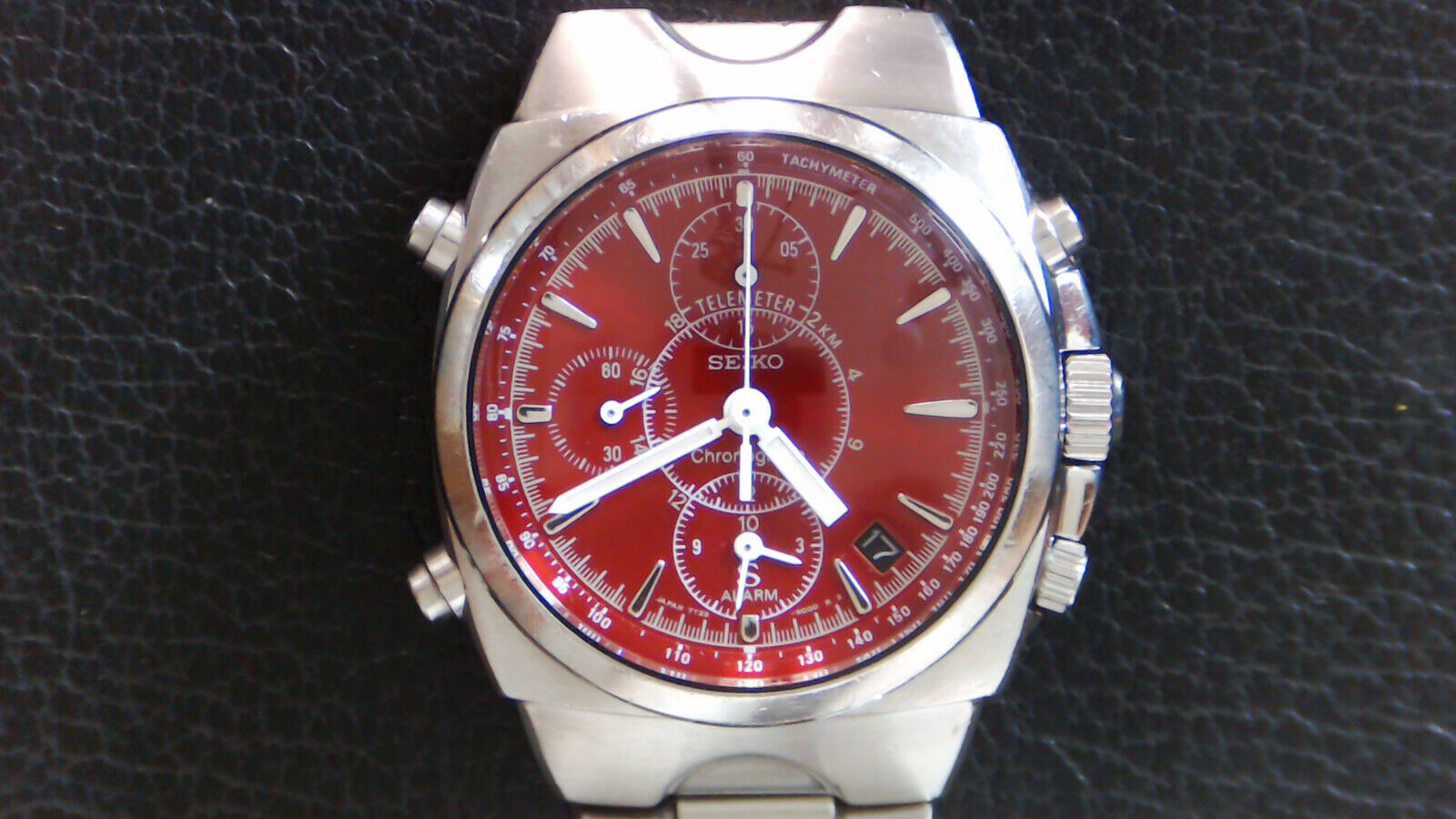 Vintage Seiko 7T32-9000 Telemeter Chrono. Fully Serviced and New