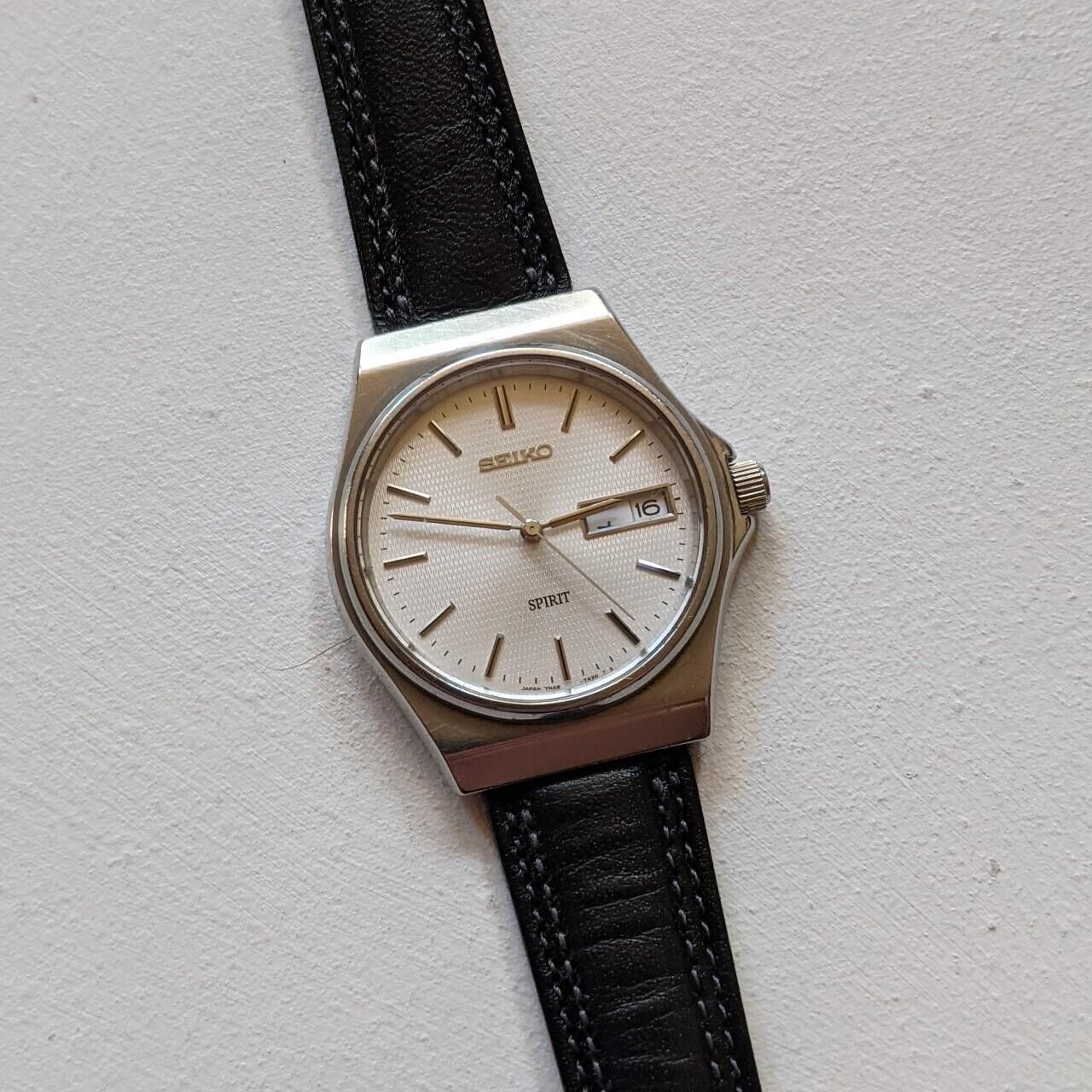 Vintage 1997 Seiko - Spirit 7N48-7A10 Watch. Made in Japan 