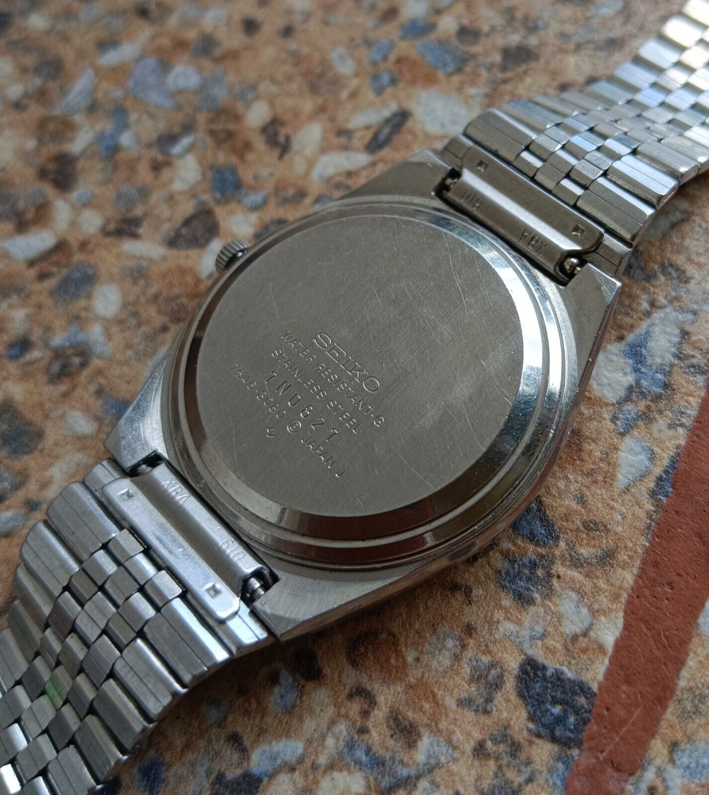 Vintage Seiko Quartz Type II (SQ) JDM 7546 8080 November 1977