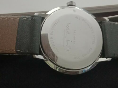 Junghans Design Max Bill 4003551 310 35mm Manual Wind Watch