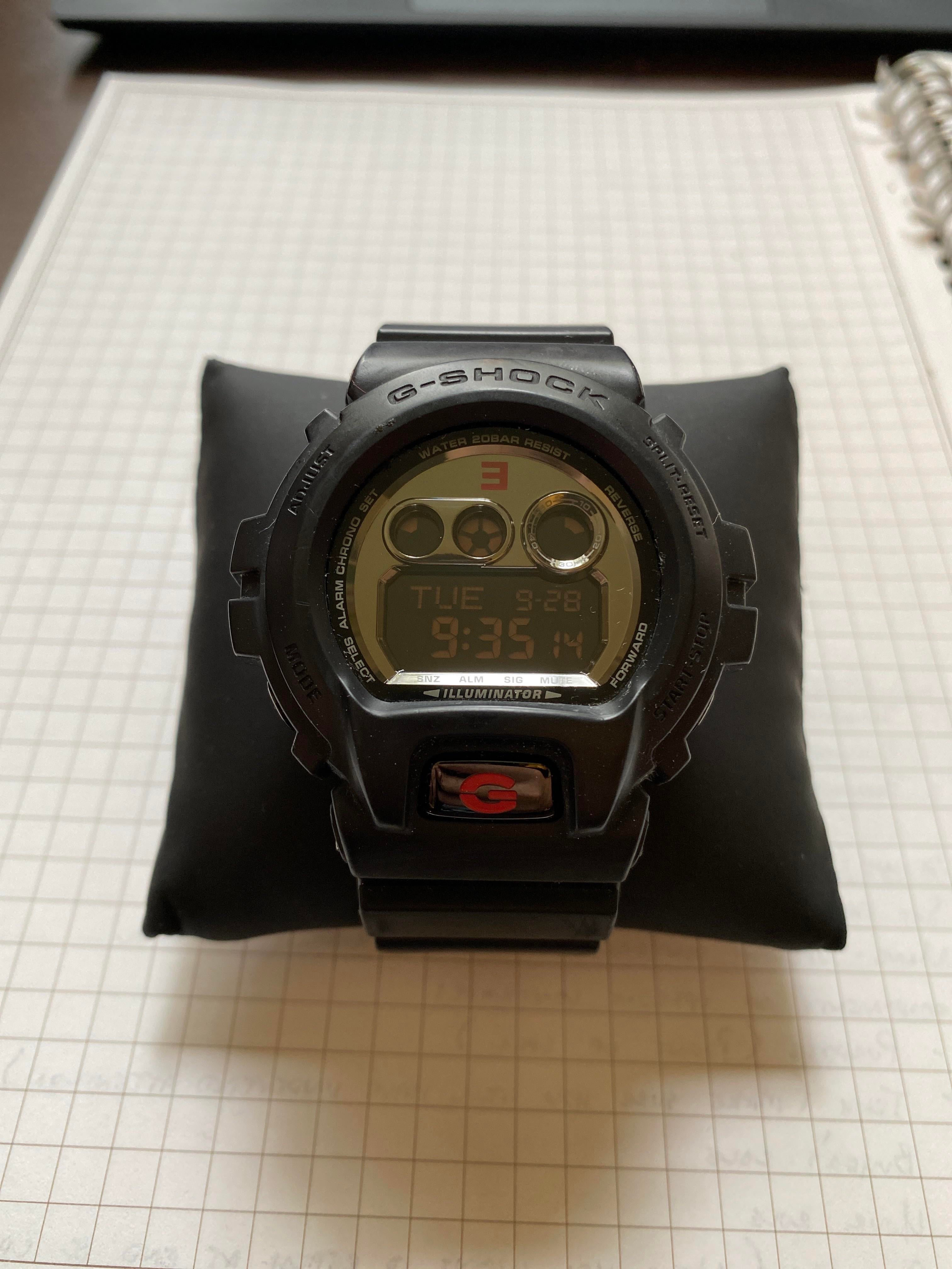 大口注文CASIO G-SHOCK × EMINEM GD-X6900MNM-1JR 腕時計(デジタル)