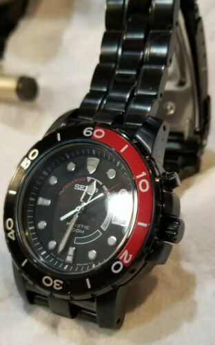 Seiko Kinetic 5M62-0BP0 Power Reserve Indicator Wrist Watch | WatchCharts