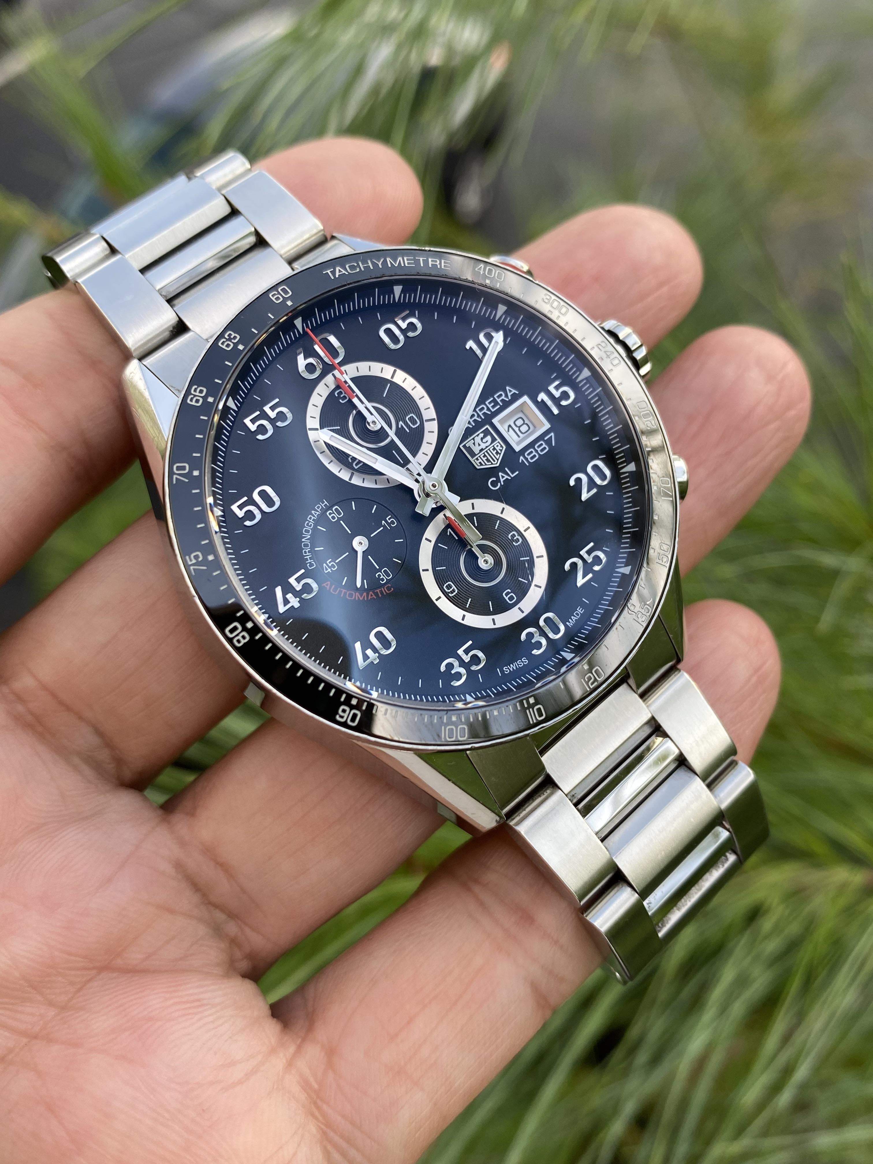 TAG Heuer Carrera CAL.1887 自動巻き腕時計 TAG Heuer Carrera CAL.1887 自動巻き腕時計 TAG HEUER CARRERA