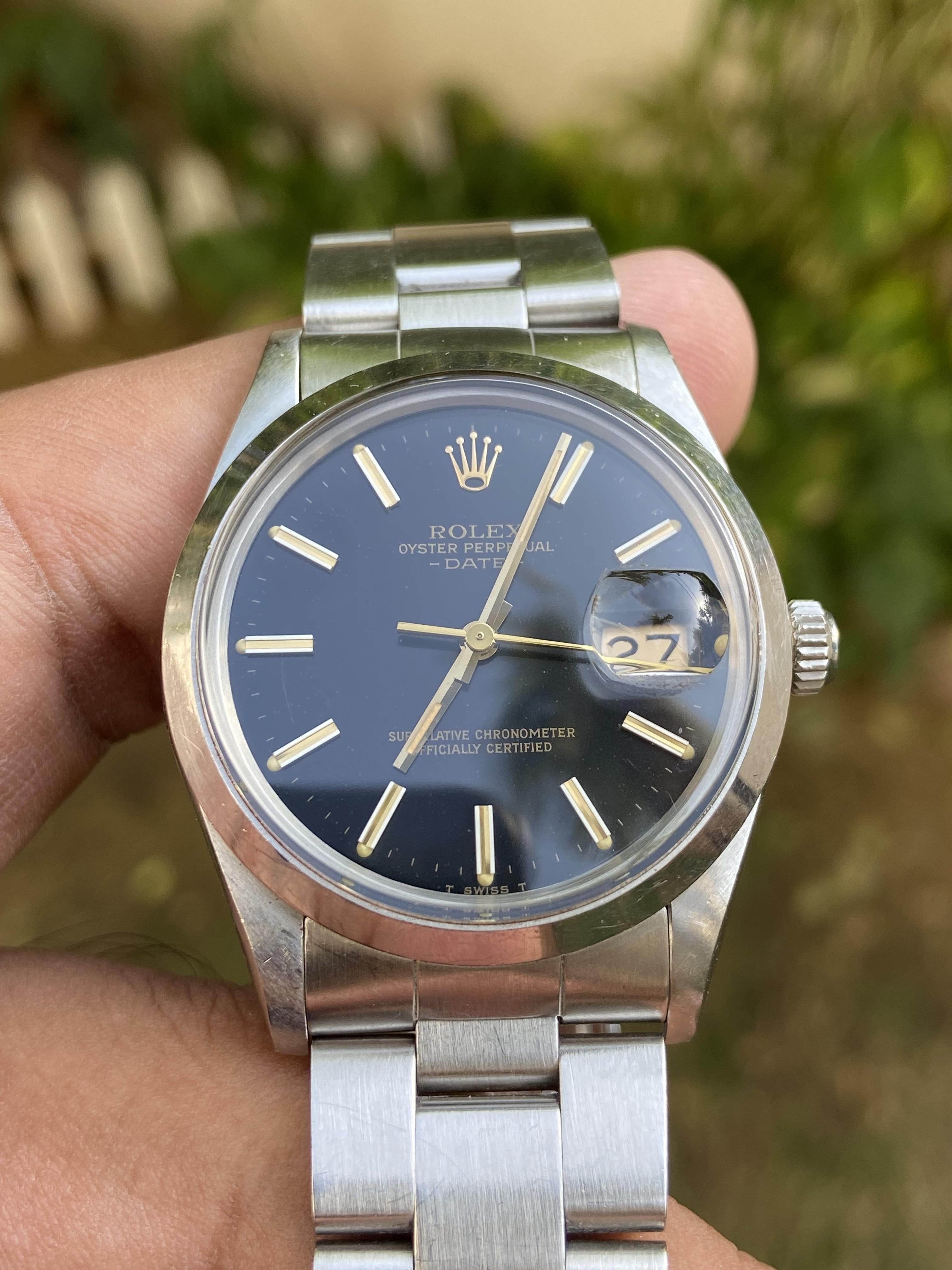 WTS 1982 Rolex Oyster Perpetual Date Cal 3035 WatchCharts