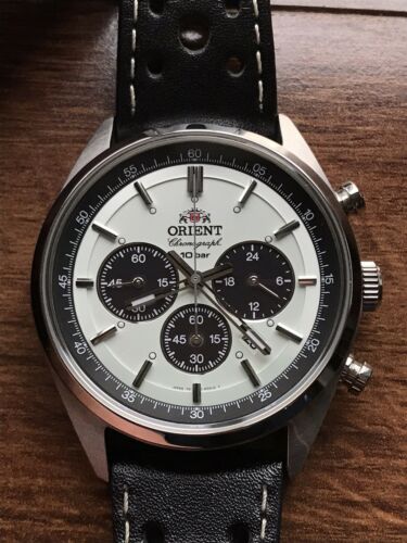 Orient chronograph 10 online bar