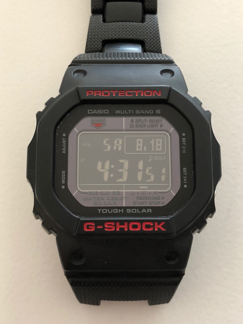 FS: Casio G-Shock GW-5000HR Black & Red Series | WatchCharts