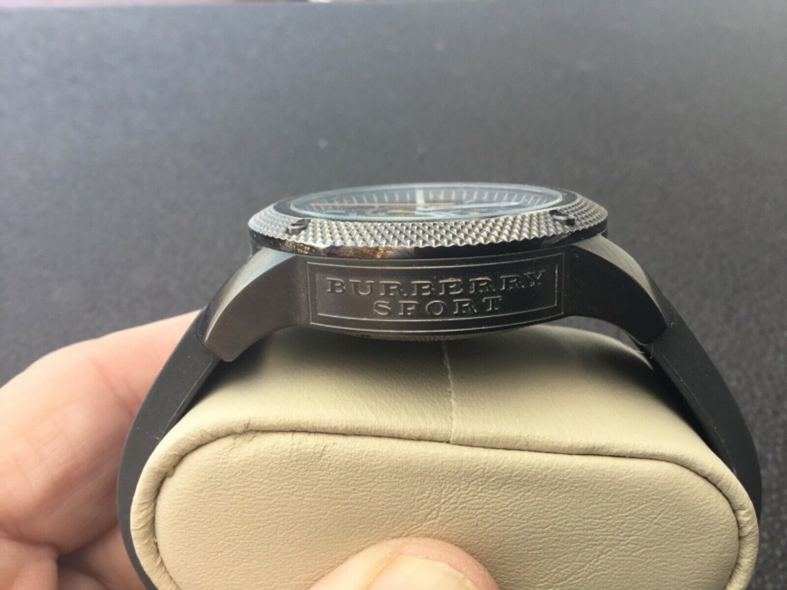 Burberry sport cheap watch yellow