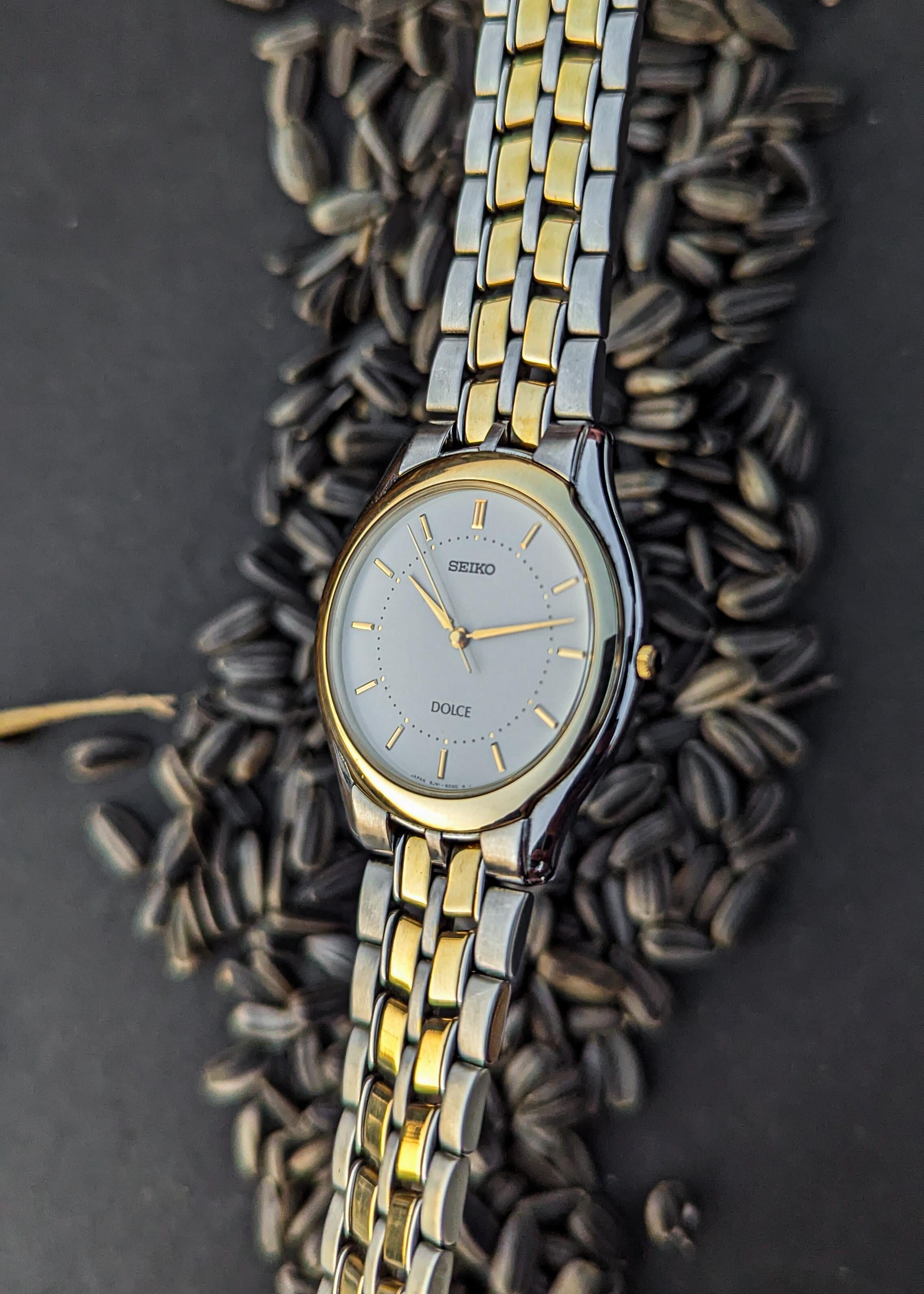WTS] Vintage SEIKO DOLCE ????- Ref.8J41-6030 quartz // Creamy dial 