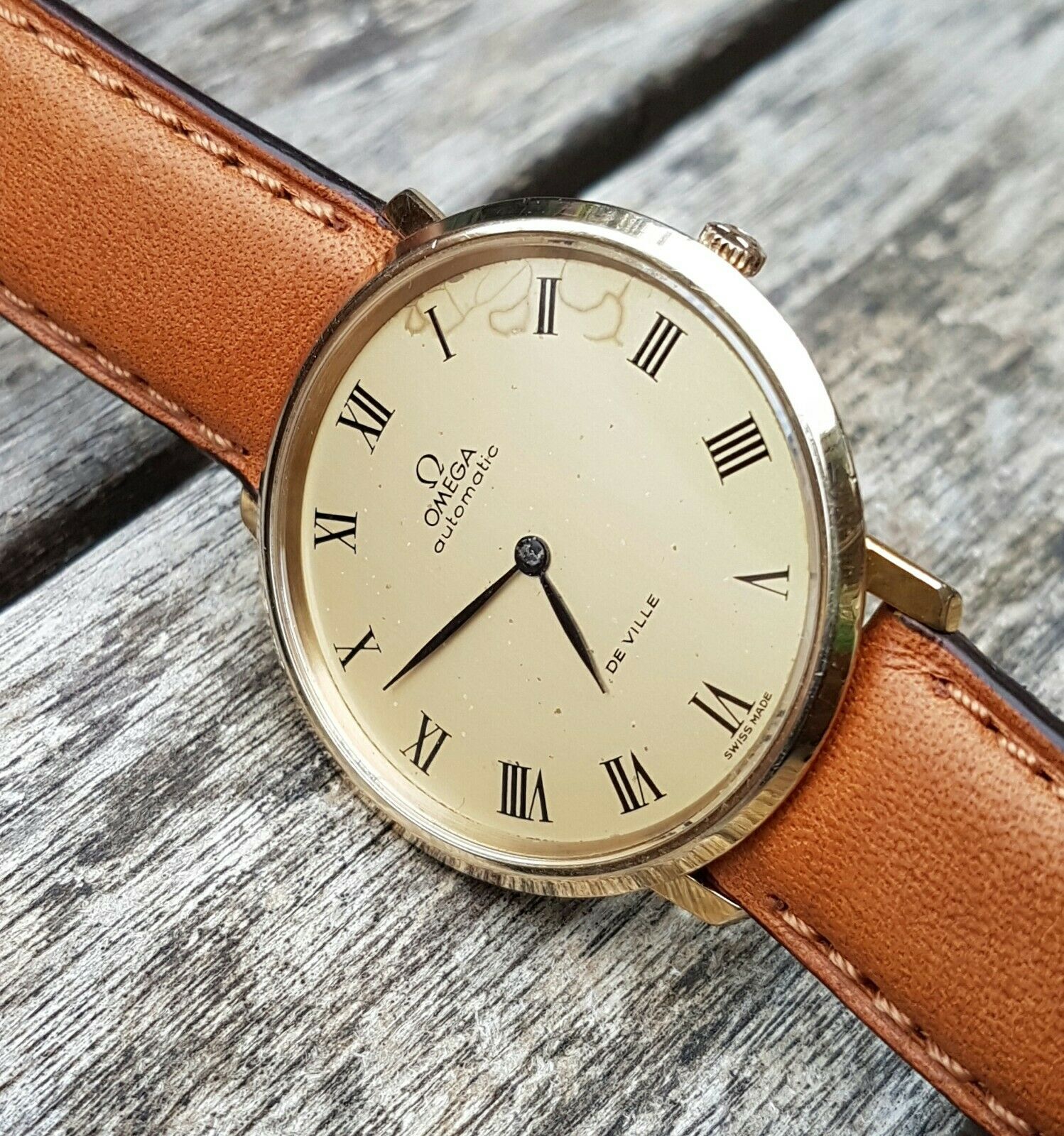 Omega DeVille automatic gents watch REF 151.0039 Cal 711 1973 Rare ...